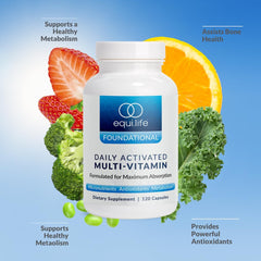 Close-up of activated B-complex and methylated nutrients
