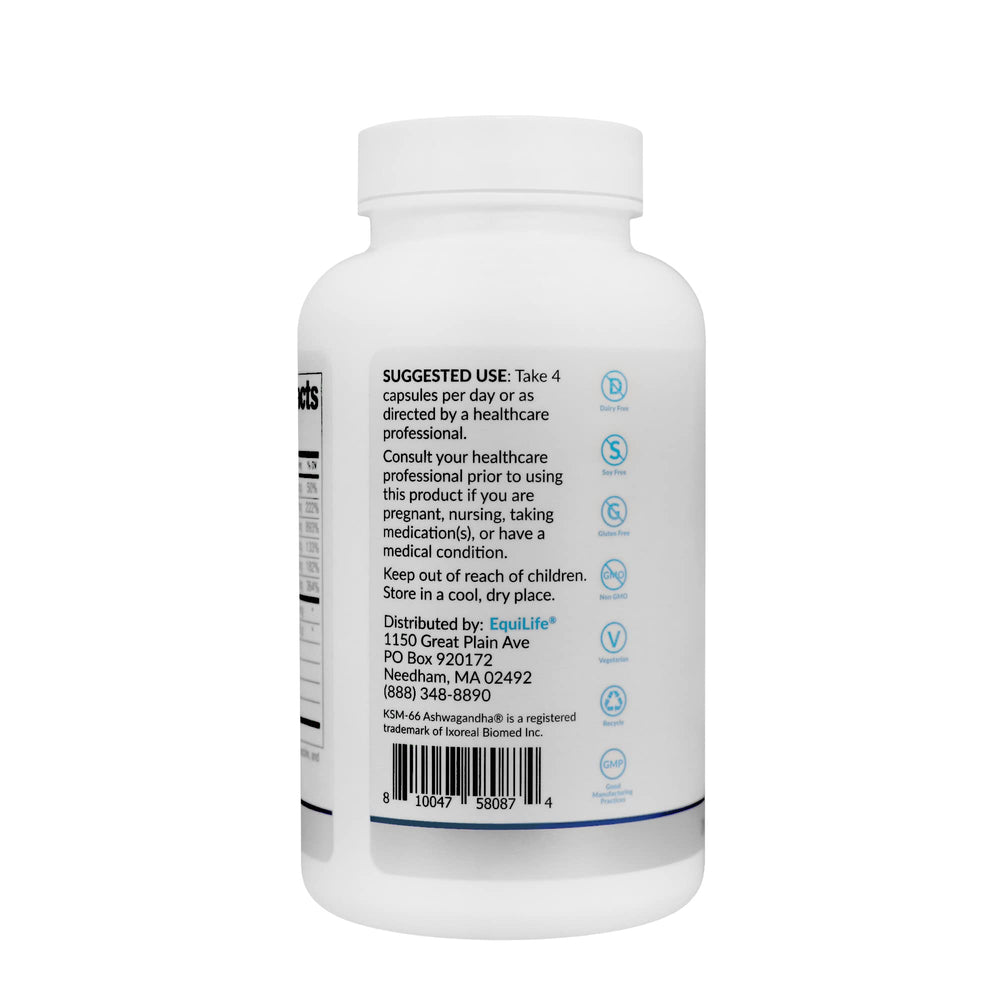 Equilife Thyroid Support daily routine capsules for consistency.