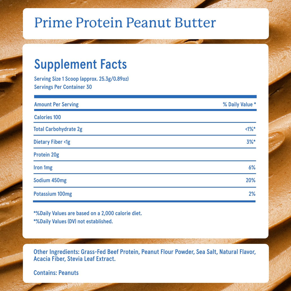 Equip Prime Protein Powder iced coffee tub pairs with morning shakes for energy.