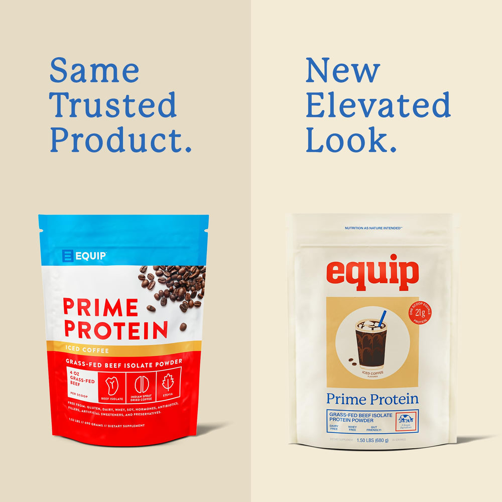 Equip Prime Protein shake in hand after a workout.