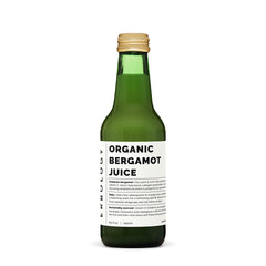 Erbology bergamot juice bottle front showing undiluted purity for refreshing sips
