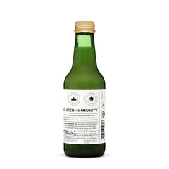 Erbology bergamot juice being poured into a glass for a bright citrus drink