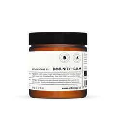 Erbology Chaga powder in a tea cup for a soothing infusion