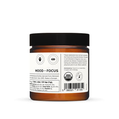 Lab-checked Erbology Lion's Mane powder in amber jar ensuring quality