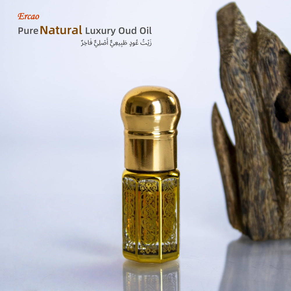 DIY perfume blending with Ercao oud oil for depth and warmth
