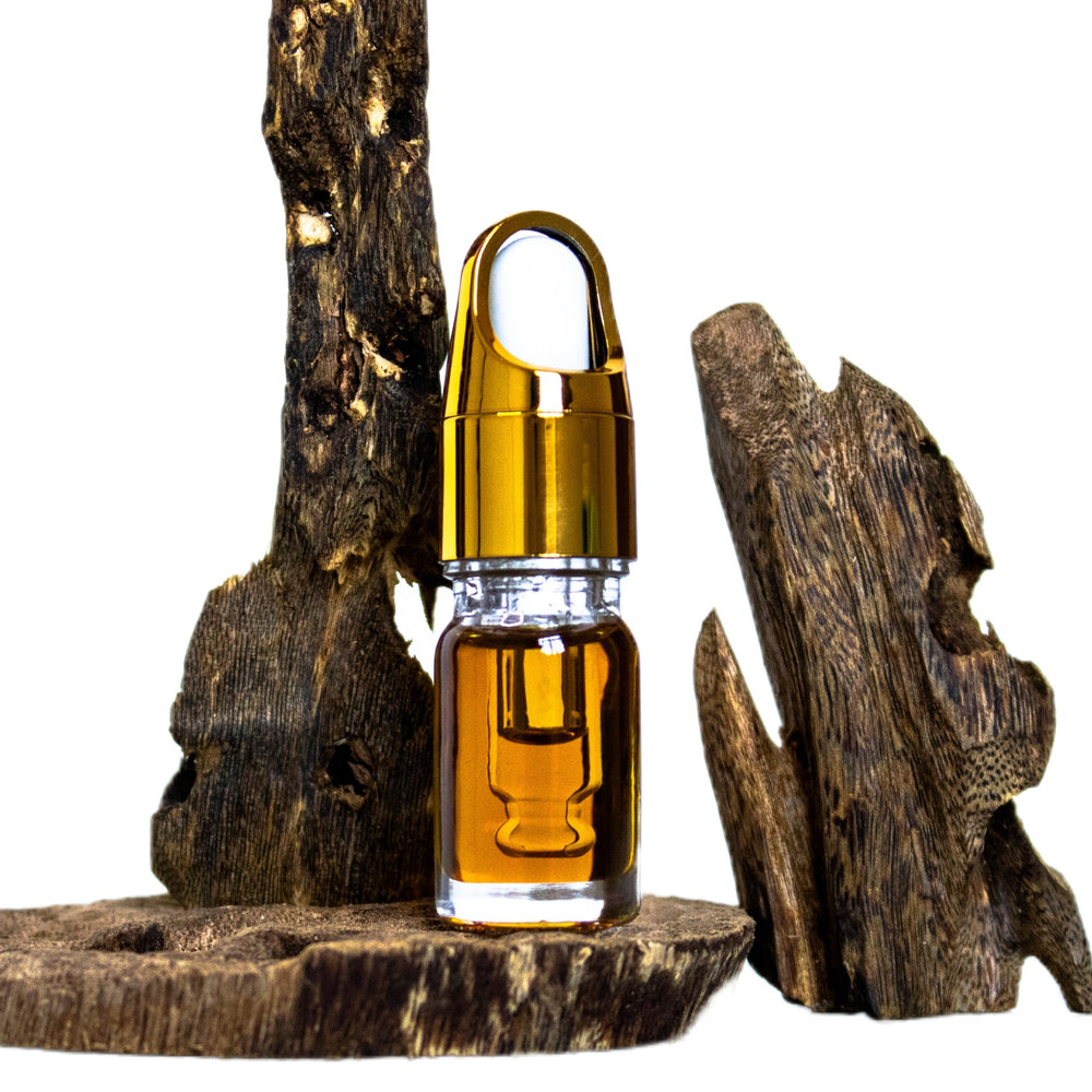 Ercao Authentic Pure Oud oil bottle for perfumery blending.