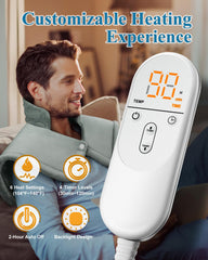 Errorless auto-off timer ensures safe, customizable session control