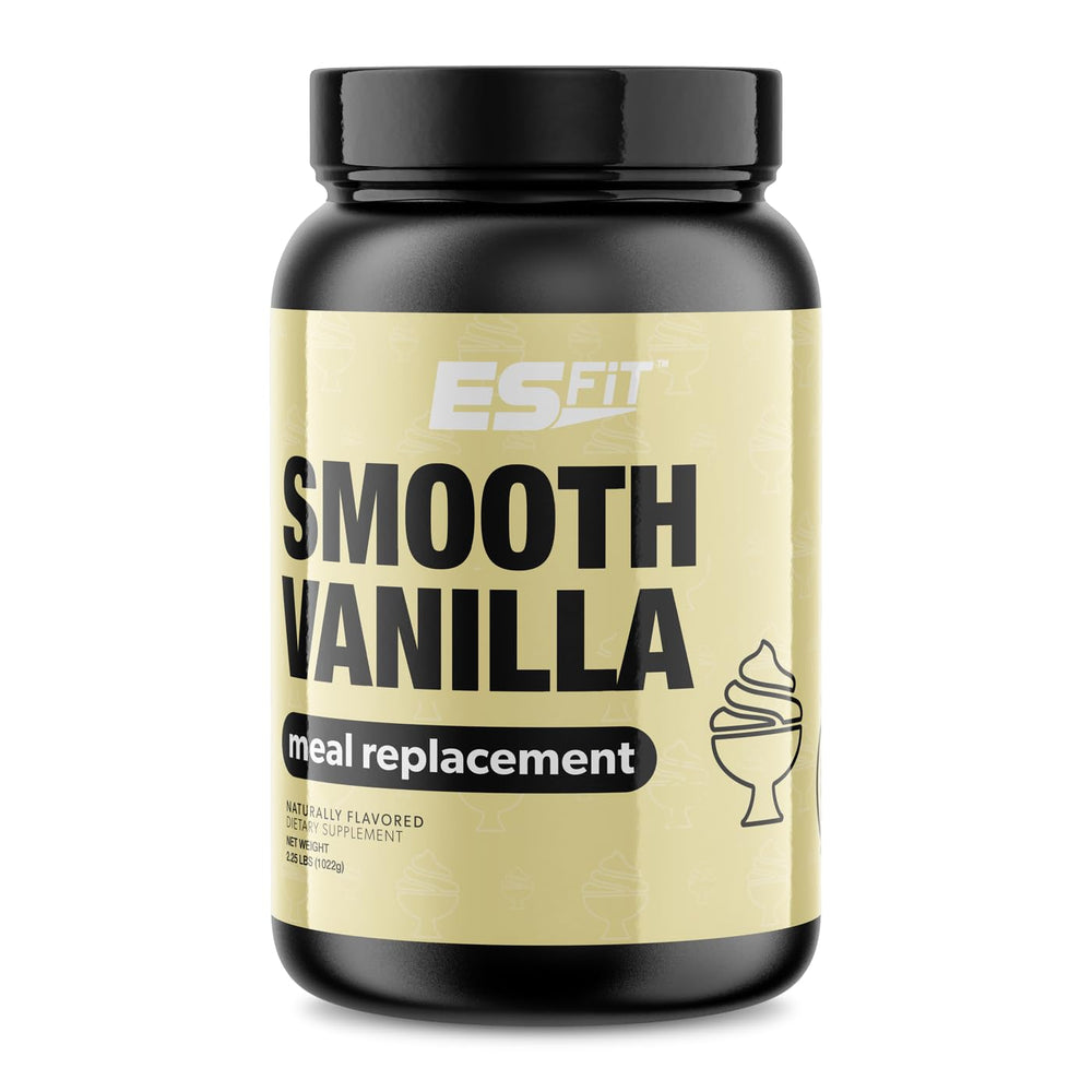 ES FIT Complete MR vanilla bottle being poured for post-workout recovery