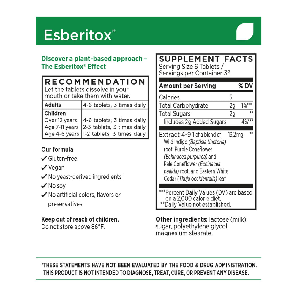 Esberitox family daily-use scene promotes drug-free routines.