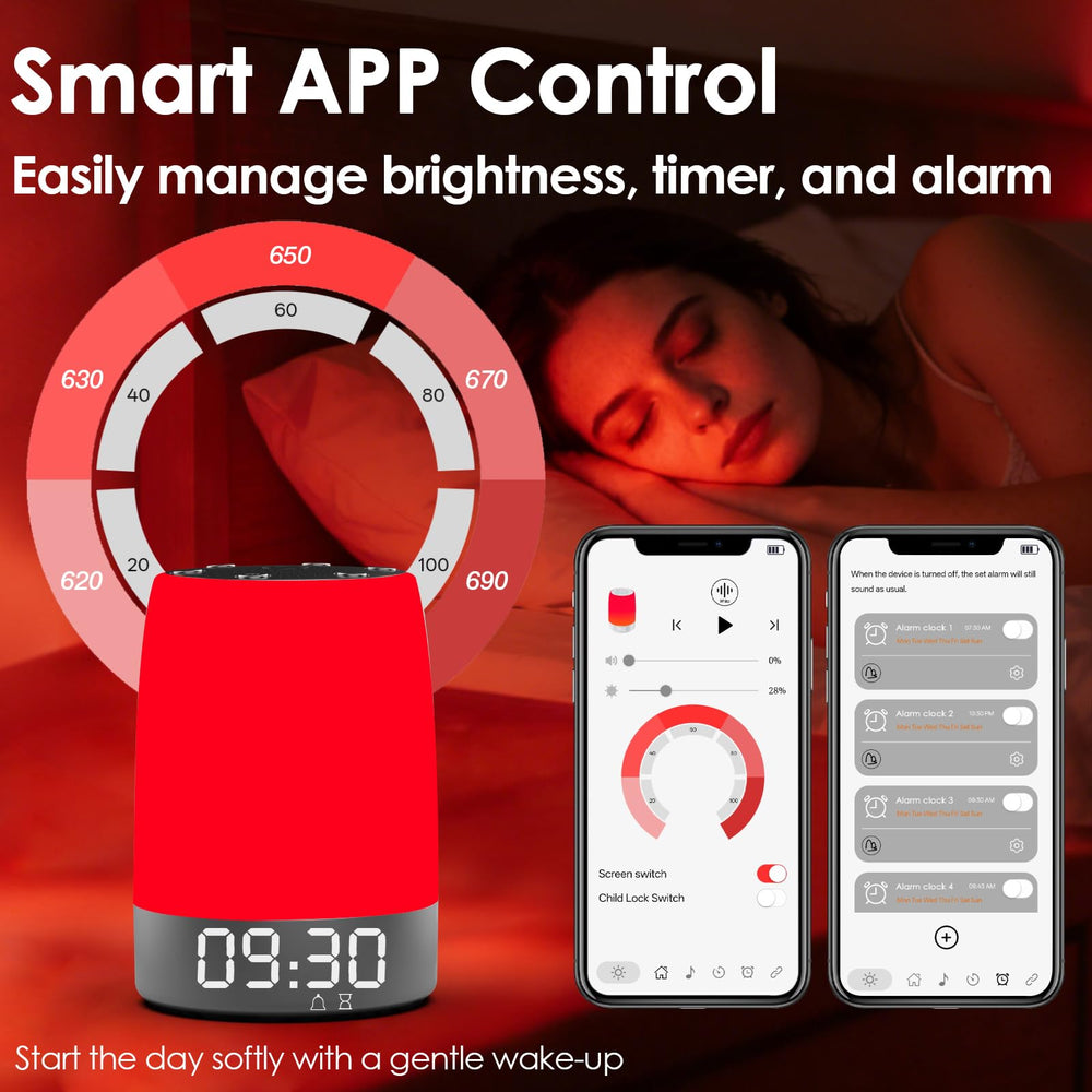 Eseesmart smart interface enables quick sleep customization.