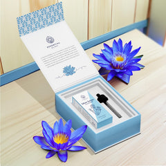 Essential Delights Blue Lotus used in soaps, candles, and cosmetics for floral notes