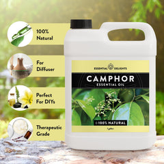 Essential Delights camphor oil bottle packaging for bulk orders
