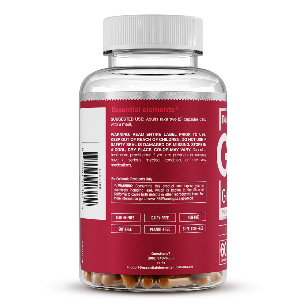 GluControl ingredient blend featuring berberine and cinnamon for liver support