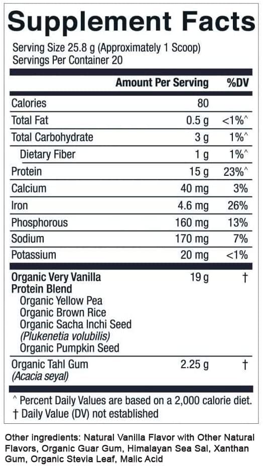Essential Elements lab-tested USA-made protein powder.