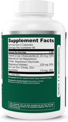 Essential Elements Magnesium Plus Zinc capsule-closeup reveals smooth coating and texture