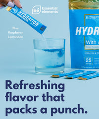Essential Elements on-the-go packaging offers portable electrolyte replenishment anywhere.