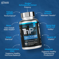 Essential Elements T-Hero Platinum in-use hands showing capsule intake