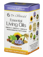 Dr Ohhira's vegan omega-3 capsules in bottle for daily plant-based support