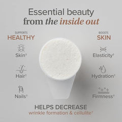 Essential Nutrition Collagen Skin scoop ready for daily collagen routine.