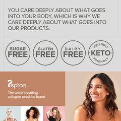 Essential Nutrition Collagen Skin in tea for easy daily addition.