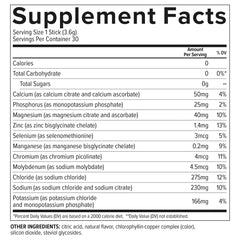 Essential Nutrition Hydrolift vegan keto friendly label for clean hydration