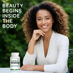 Essential Source Bonita V packaging featuring Vital Hair Complex blend