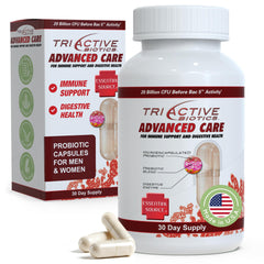 Essential Source TriActive Biotics bottle for daily digestive support.