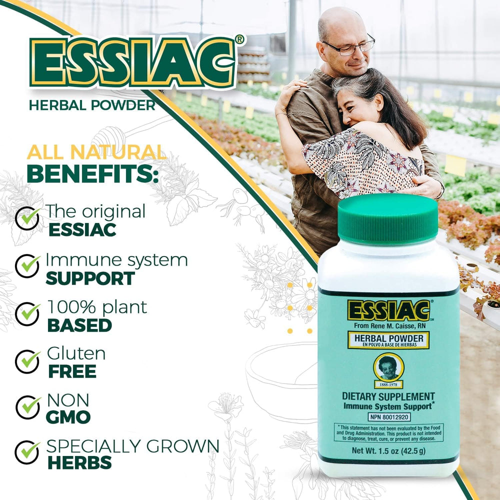 Cup of Essiac tea ready to enjoy as a comforting daily ritual