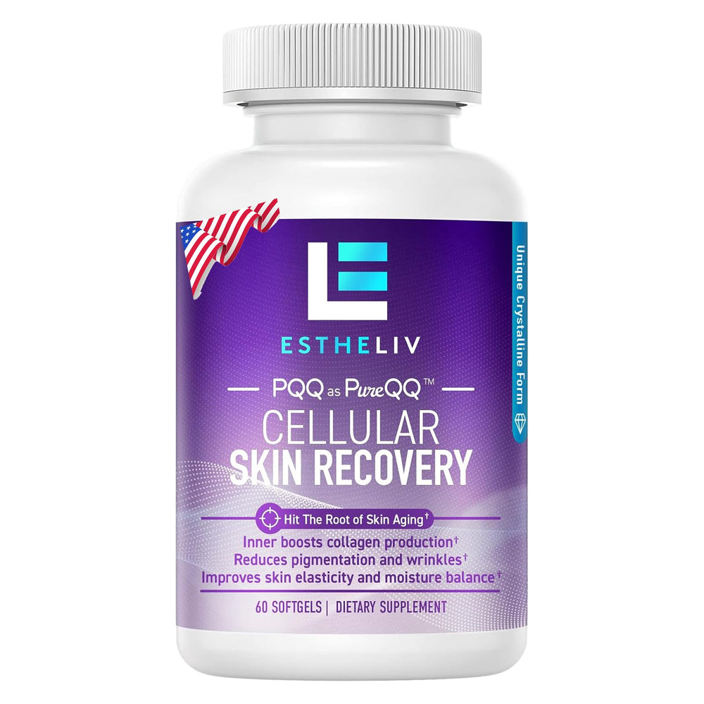 ESTHELIV Cellular Skin Recovery bottle shown on a clean surface for daily skin support