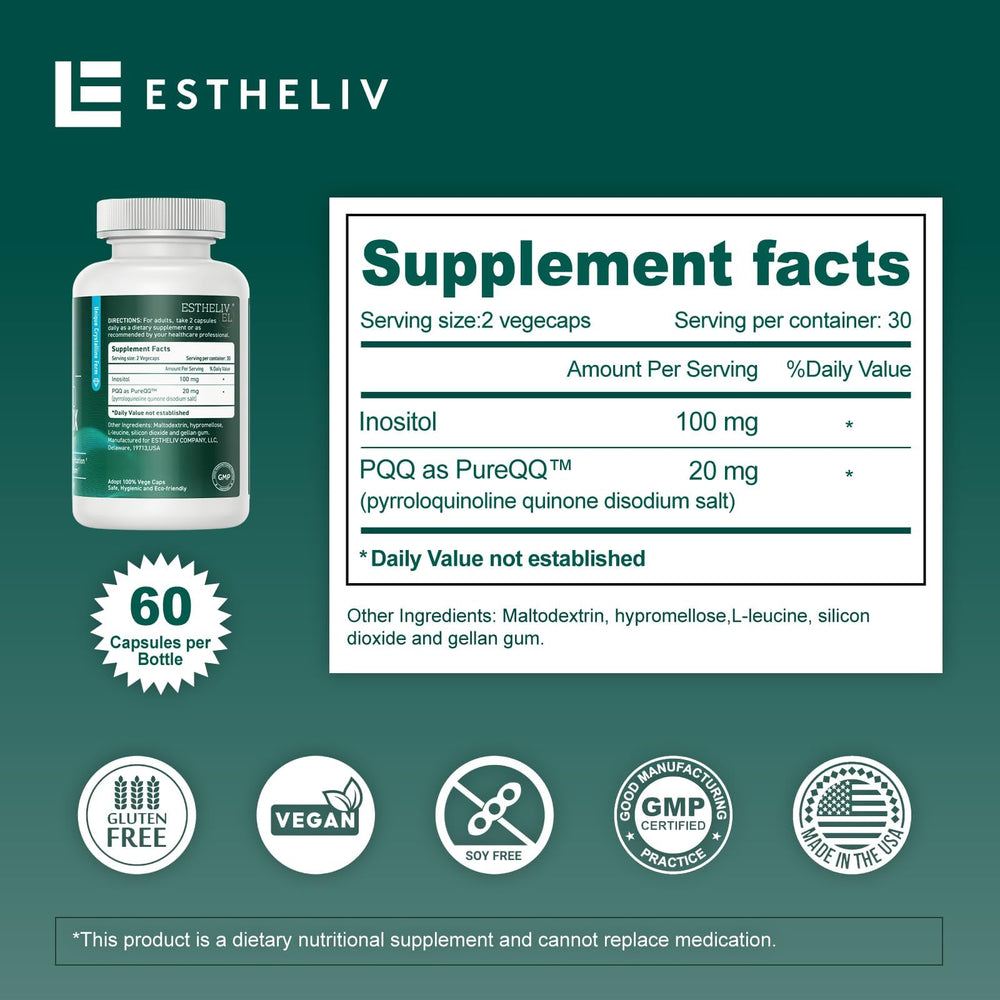 ESTHELIV fatty liver index illustration conveys potential liver health benefits.