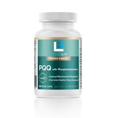 ESTHELIV PQQ-PS bottle—stable formulation for daily vitality support.