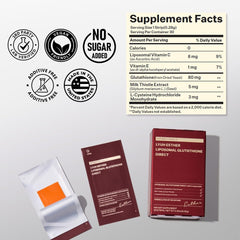 ESTHER FORMULA Liposomal Glutathione Strips fitting into daily routine without water
