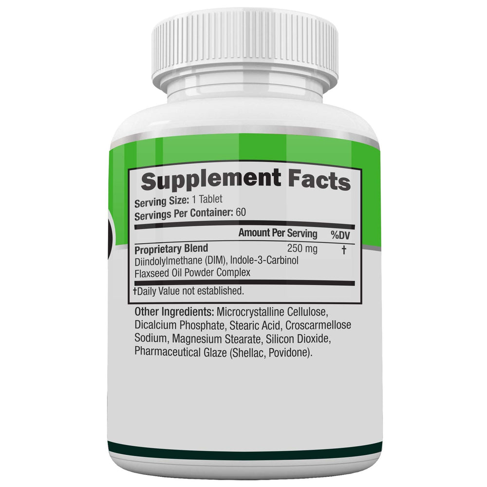 Estrohalt blend with flax oil visual emphasizing diverse ingredients for daily support.