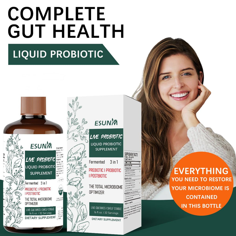 ESUNM shelf-stable unopened bottle communicates long potency