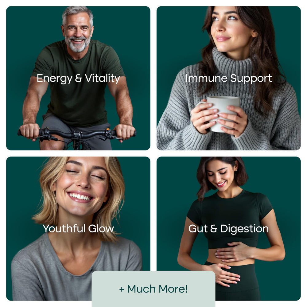 Etta Vita family-friendly wellness routine with capsules on table
