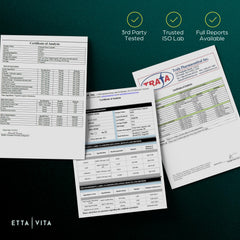 Closeup of Etta Vita Liver Cleanse capsules for easy daily use.