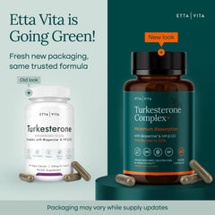 Etta Vita Potent Turkesterone performance-boost image suggests energized workouts.