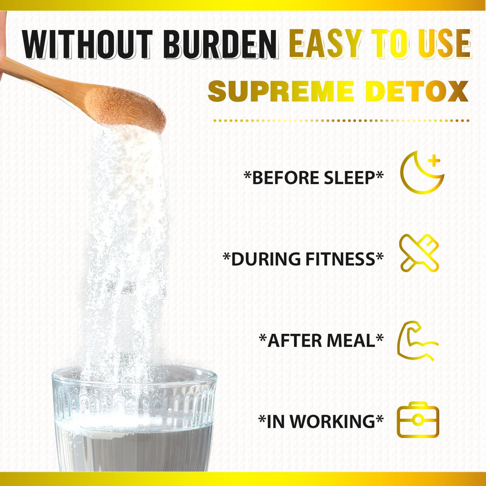 ETUIH Supreme Detox pineapple packaging highlighting contents and options