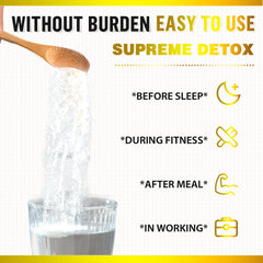 ETUIH Supreme Detox pineapple packaging highlighting contents and options