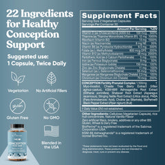 Eu Natural Conception for Her in a preconception routine setup.