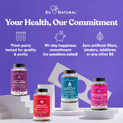 Eu Natural Wellbeing support bottle for balanced energy and mood
