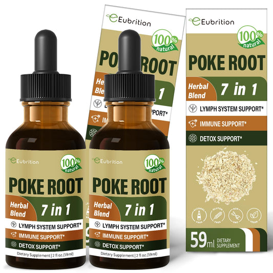 Eubrition Lymph System Support drops bottle for daily lymphatic balance.