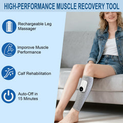 Eulay Leg Massager wireless design with built-in battery for cordless use.