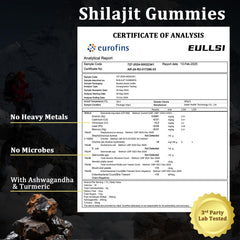 Eullsi Organic Ashwagandha gummies bottle emphasizes adaptogen blend.