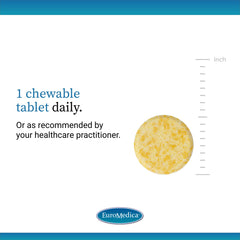 EuroMedica CoQ10 label detail showing vegan, allergen-free formula.