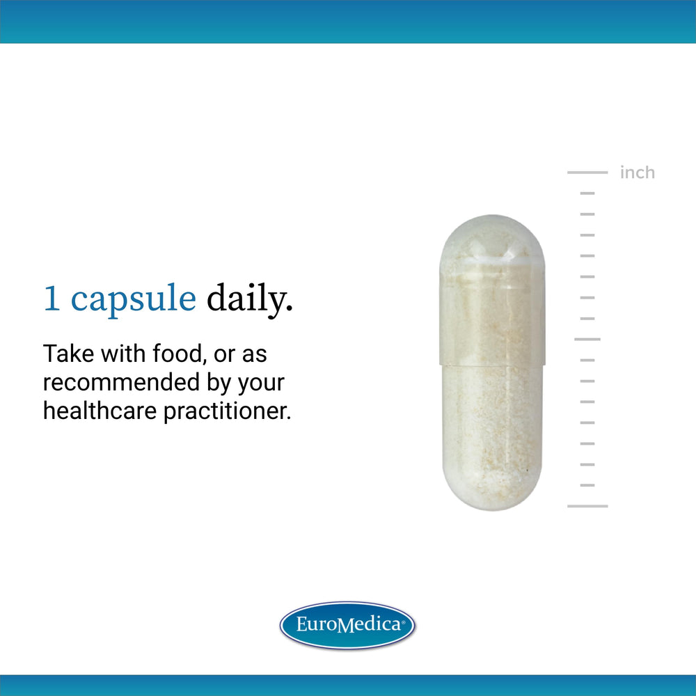 EuroMedica FloraSure bottle shown in a morning daily routine setup.