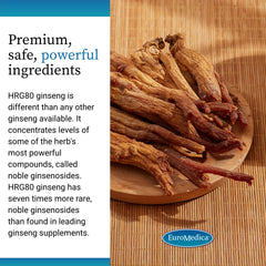 EuroMedica allergen-free label confirms sugar, gluten, and dairy-free option.