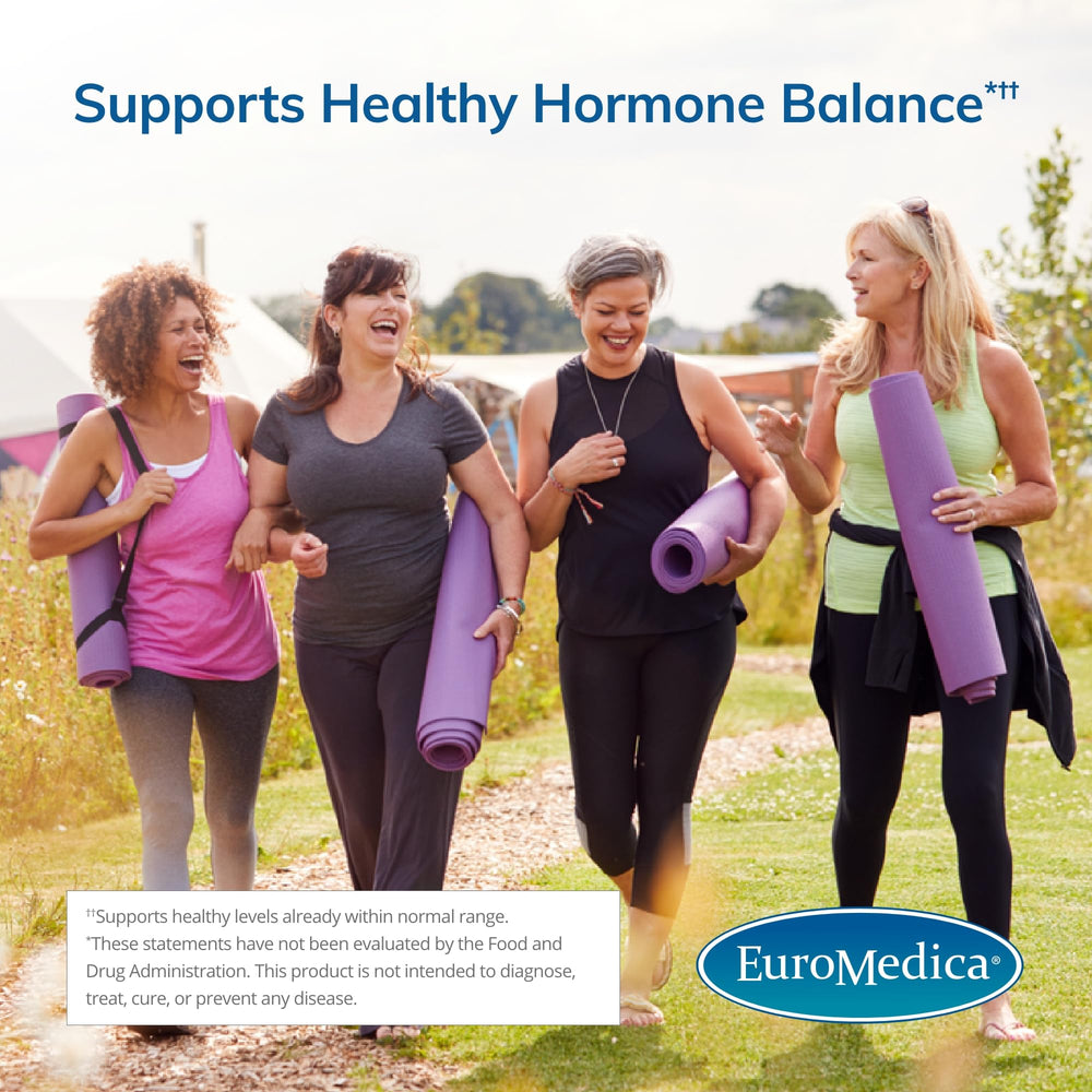 EuroMedica product label closeup with clear daily dosage