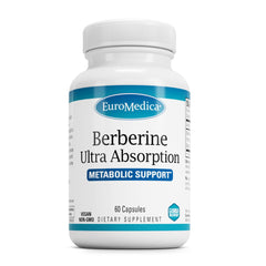 EuroMedica Ultra Absorption Brain bottle highlighting brain health support