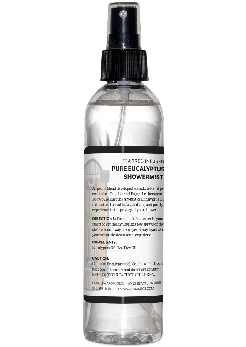 ShowerMist diffusion rising above shower creating spa ambiance